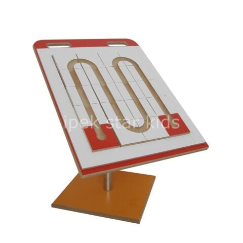 Hareketli Puzzle Labirent Oyunu  70x50x55cm Animasyon Oyunları