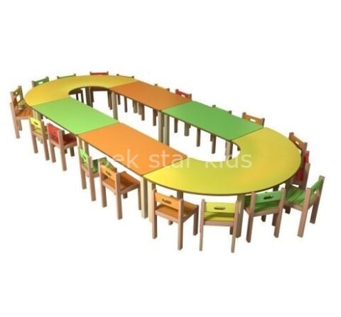 Oval Masa Grubu 420*180 cm