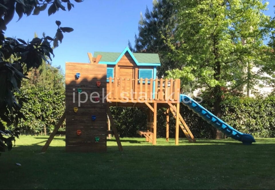 Ahşap Çocuk Oyun Parkı – Anaokulu, Kreş ve Otel Kullanımı