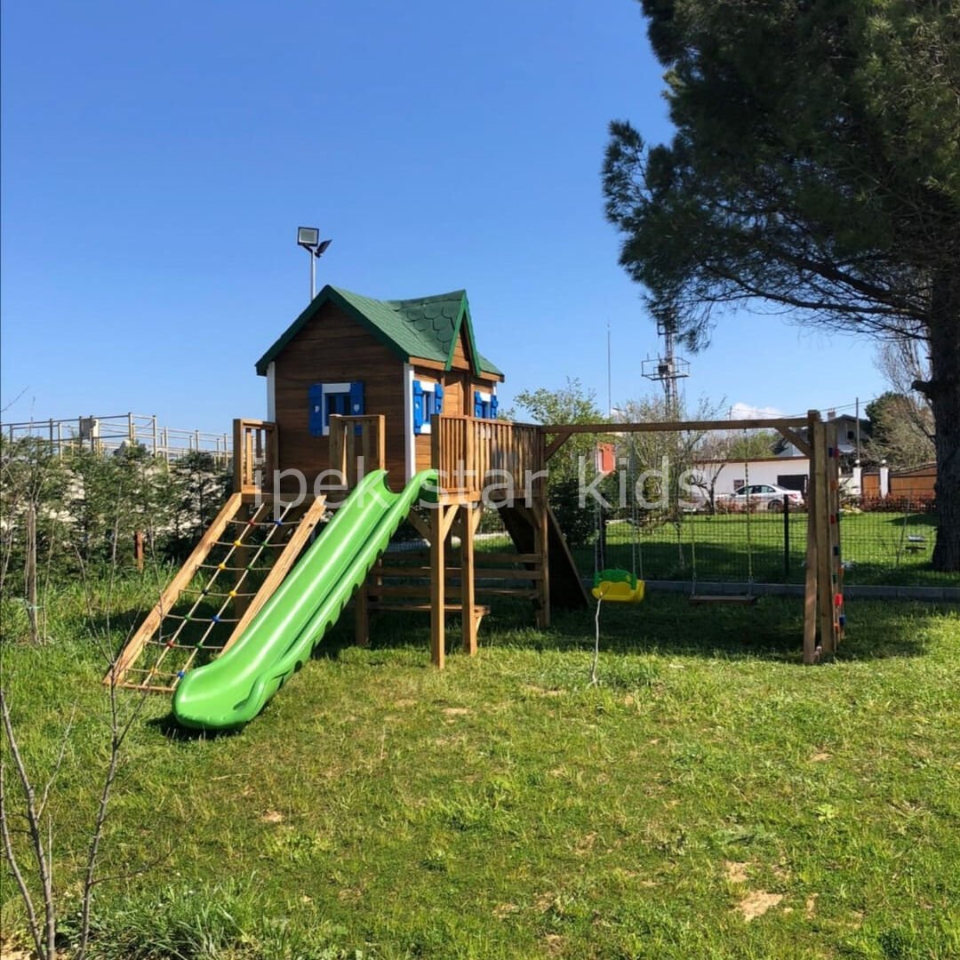 naturel orman ahşap çocuk oyun parkı ahşap çocuk oyun parkı orman temalı oyun parkı