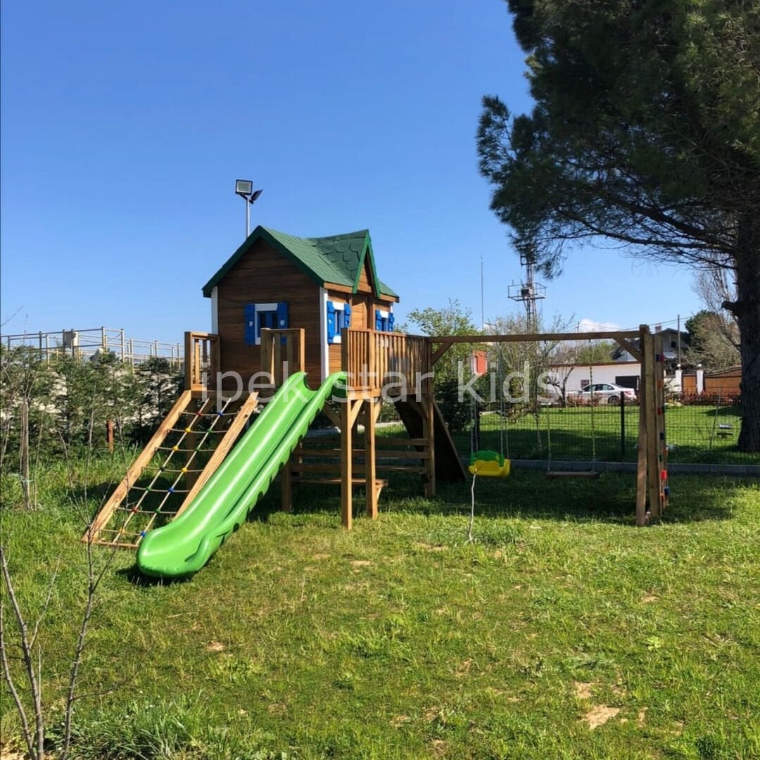 naturel orman ahşap çocuk oyun parkı ahşap çocuk oyun parkı orman temalı oyun parkı