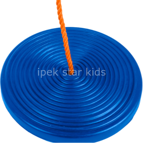 Çocuk salıncağı disk oturaklı denge ve koordinasyon oyuncağı
