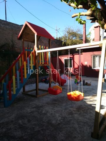 TEK KULE AHŞAP OYUN PARKI
