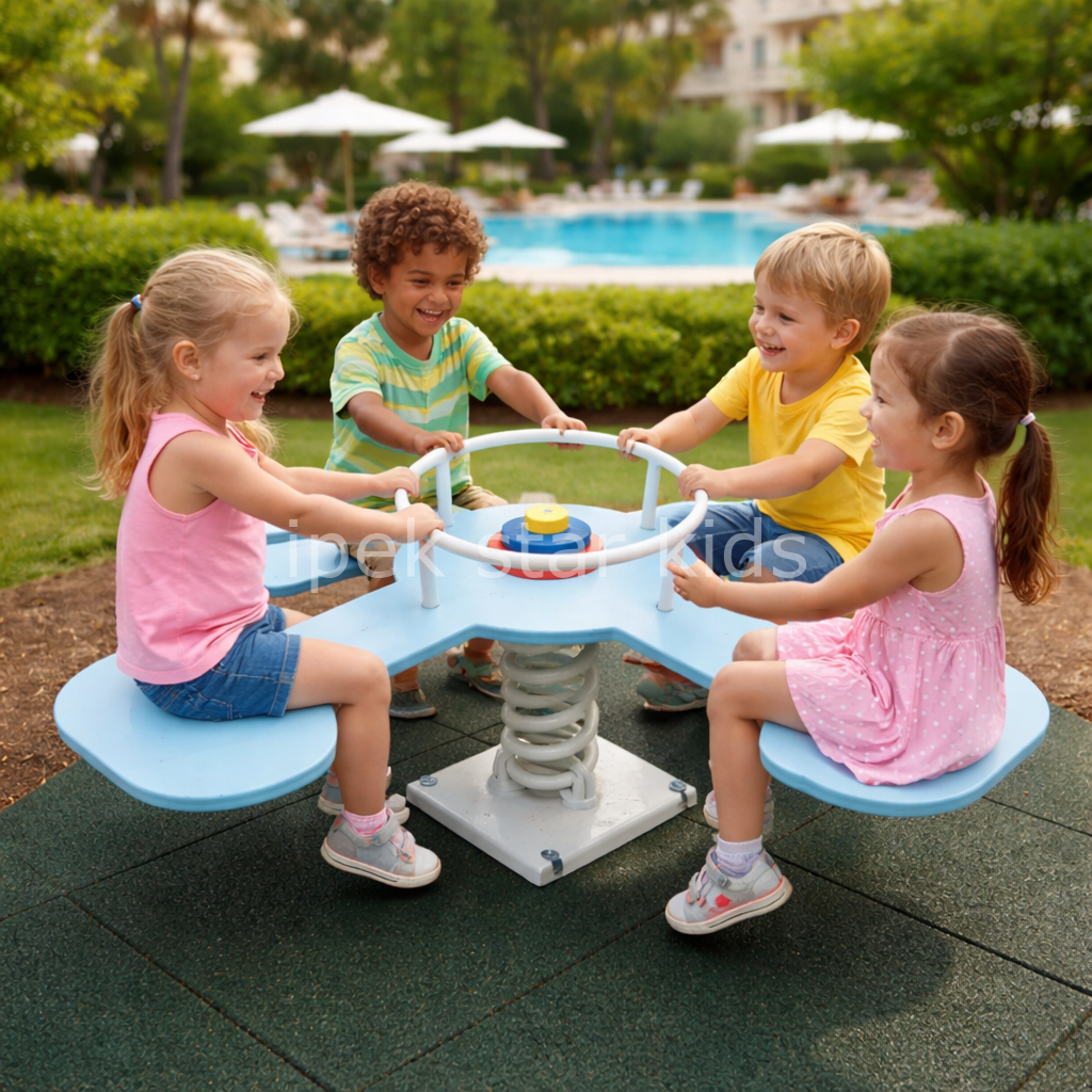 4’lü Yaylı Zıpzıp – Huş Kontra Çocuk Oyun Ekipmanı