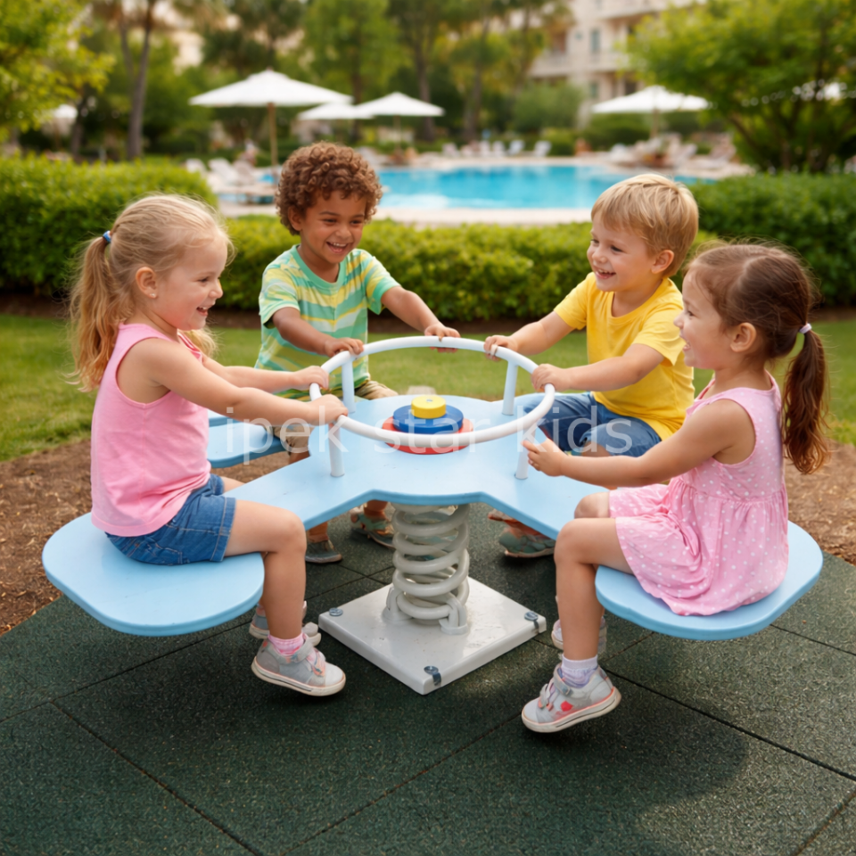 4’lü Yaylı Zıpzıp – Huş Kontra Çocuk Oyun Ekipmanı