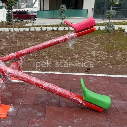 Tahterevalli oturağı polietilen çocuk oyun parkı yedek parçası