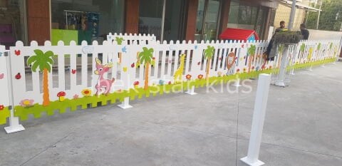 Figürlü Ahşap Dış Mekân Çit – 18 mm Huş Kontra, CNC Kabartma Figürlü M2 FİYATIDIR