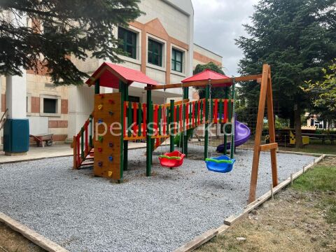 2 KULELİ AHŞAP OYUN GRUBU