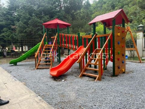 Renkli Köprü Ahşap Oyun Parkı