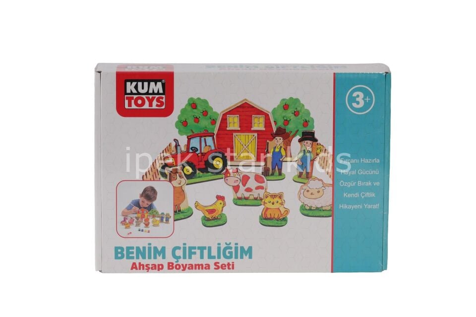 BENİM ÇİFTLİĞİM AHŞAP BOYAMA SETİ