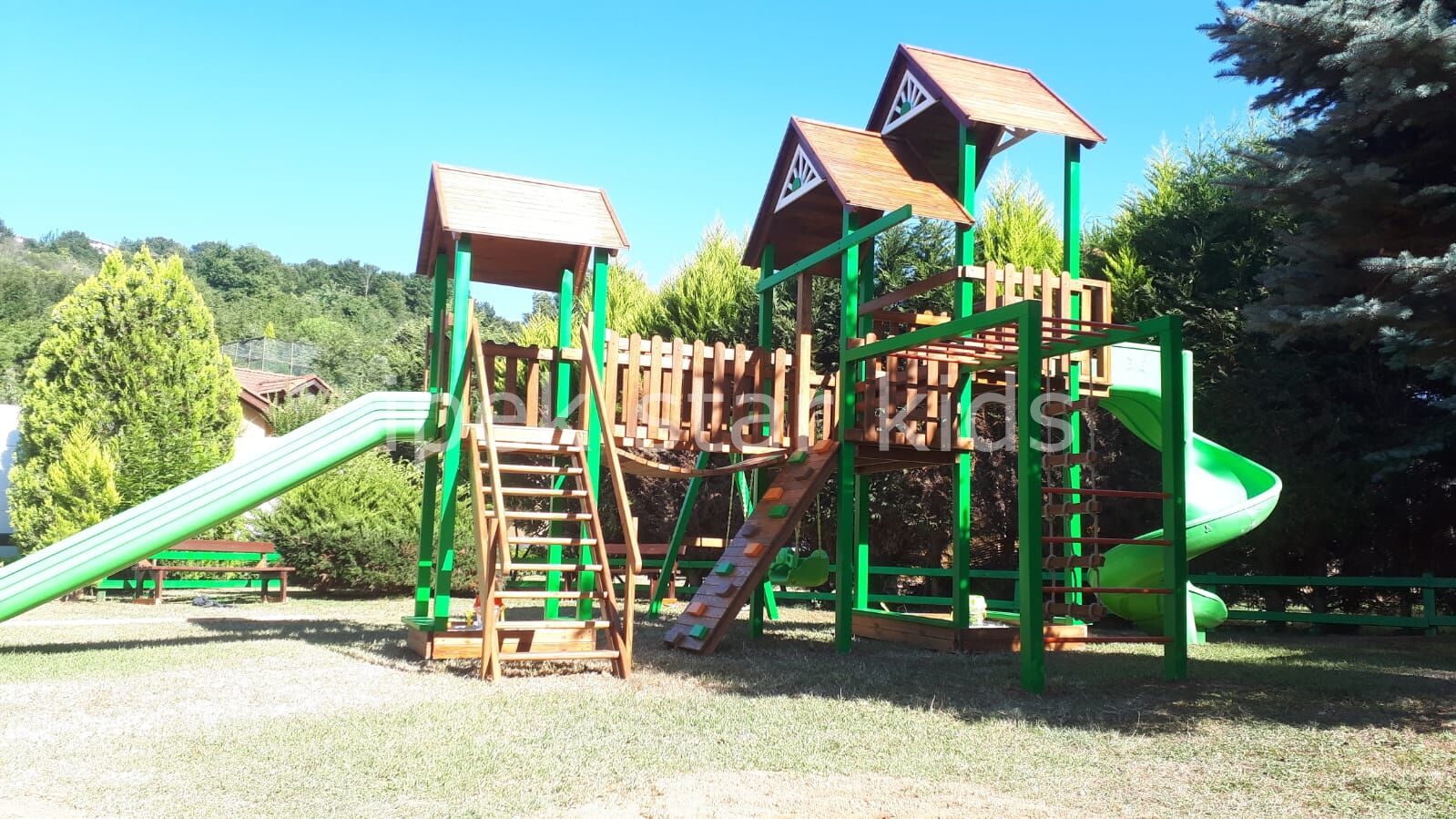 AHŞAP MACERA PARKURU BÜYÜK KULE  OYUN GRUBU