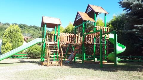 AHŞAP MACERA PARKURU BÜYÜK KULE  OYUN GRUBU