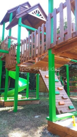 Ahşap Oyun Alanı Giriş Kapısı – Park ve Bahçe Giriş Tabelası