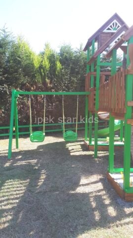 Ahşap Oyun Alanı Giriş Kapısı – Park ve Bahçe Giriş Tabelası