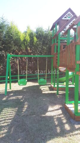 Ahşap Oyun Alanı Giriş Kapısı – Park ve Bahçe Giriş Tabelası