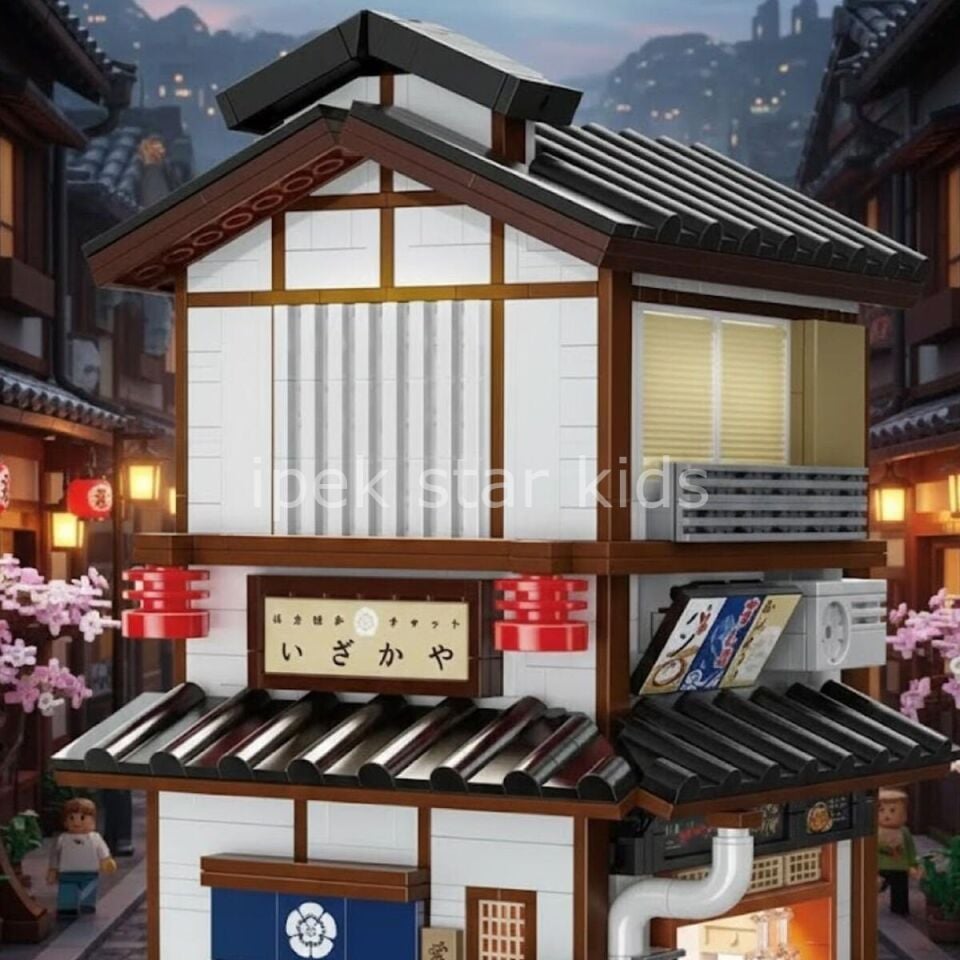 JAPON SOKAK MANZARASI 1195 PARÇA BLOCK OYUNCAK