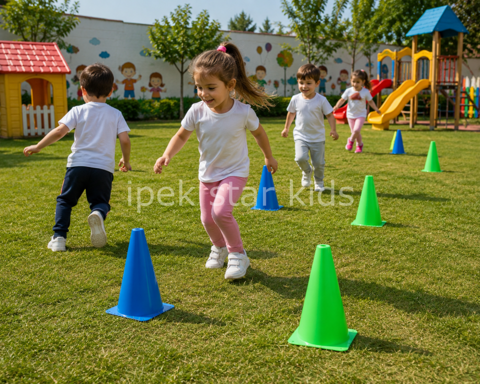 Spor Dubası 4’lü Set çocuk aktivite ekipmanı