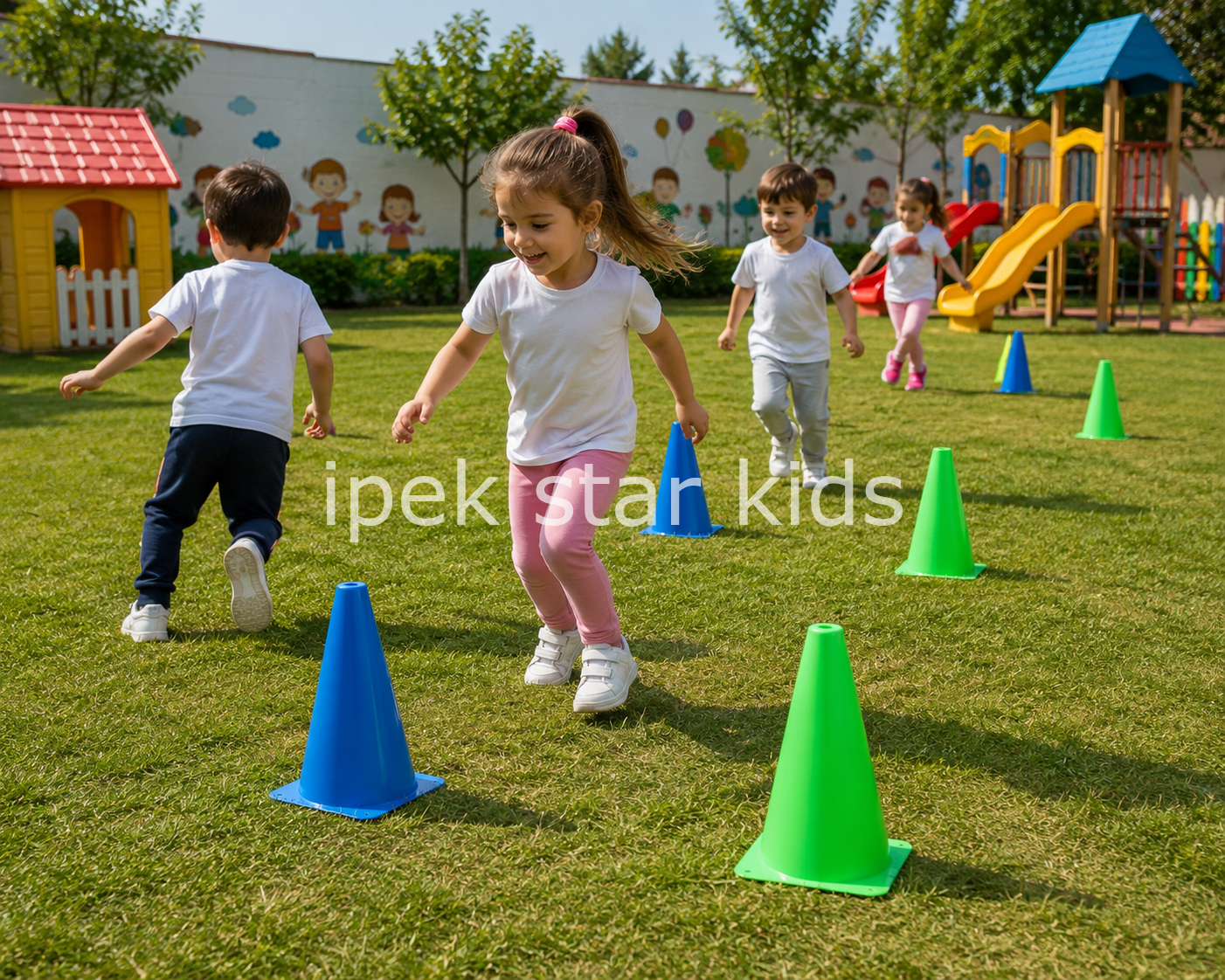 Spor Dubası 4’lü Set çocuk aktivite ekipmanı