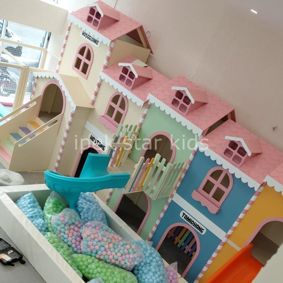 İstanbul Kurtköy Çocuk Oyun Evi Projesi | Oyun Alanı ve Aktivite Merkezi Tasarımı