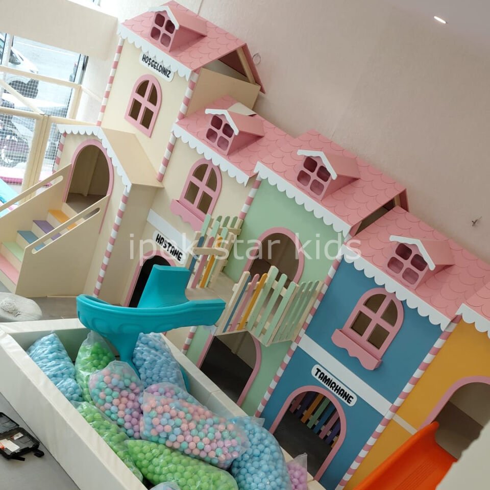 İstanbul Kurtköy Çocuk Oyun Evi Projesi | Oyun Alanı ve Aktivite Merkezi Tasarımı