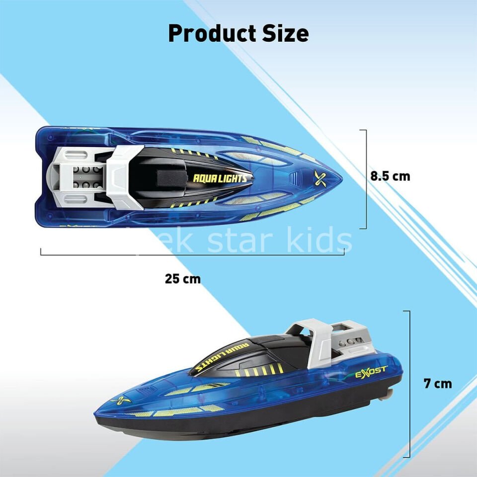 Işıklı RC Tekne 25 cm