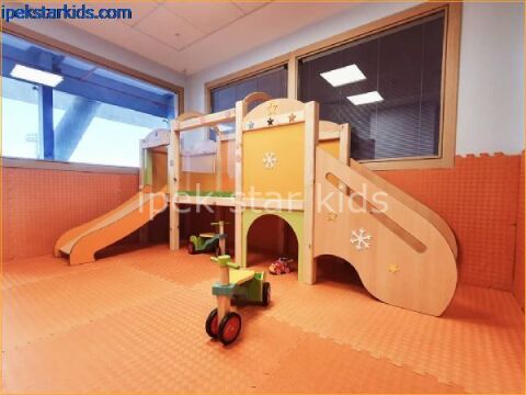 AHŞAP KAYDIRAKLI  OYUN GRUBU İÇ MEKAN