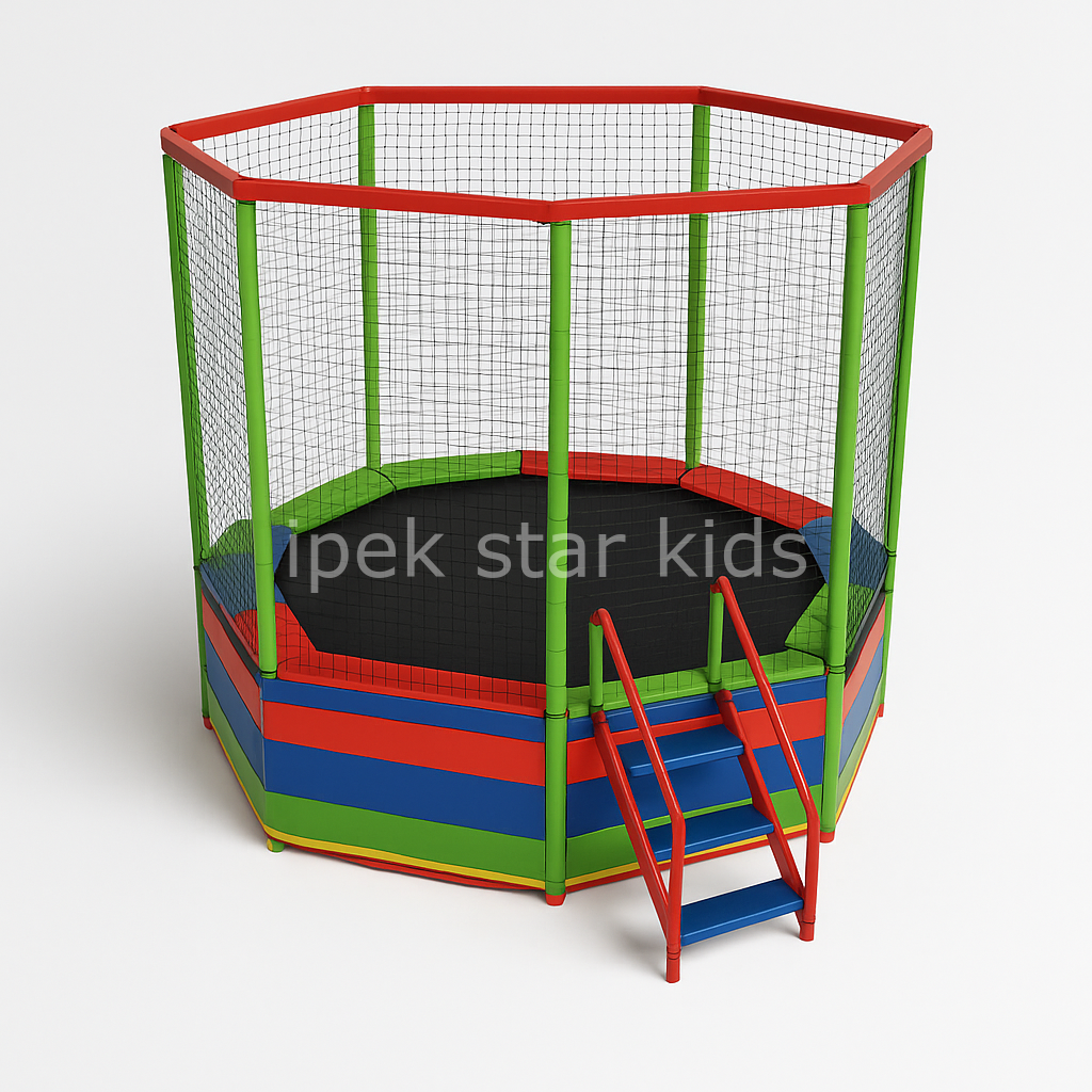Çocuk Trambolini – Ø200 cm (File Korumalı, İç Mekan)