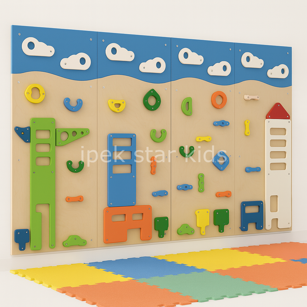 MiniClimb – Çocuk Aktivite Duvarı 180*90 CM