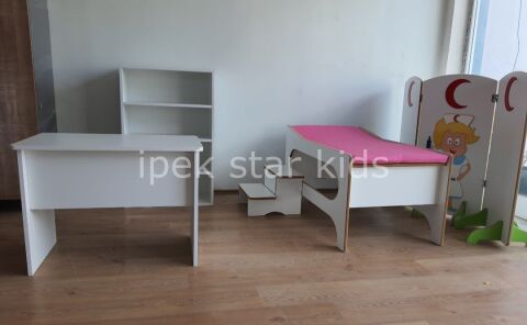 ÇOCUK HASTANE MUAYENE ODASI  AHŞAP MESLEK KÖŞELERİ