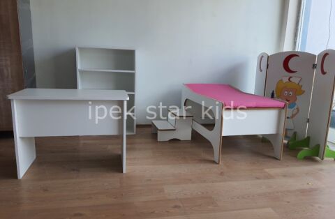ÇOCUK HASTANE MUAYENE ODASI  AHŞAP MESLEK KÖŞELERİ