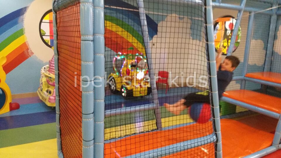 Çocuk Zipline Oyun Modülü – 125×400 cm (İç Mekân)