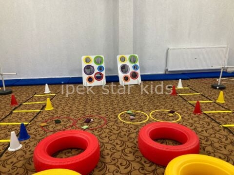 122 PARÇA AKTİVİTE PARKUR OLUŞTURMA MALZEMELERİ FUL SET