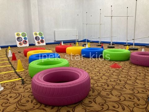 AKTİVİTE PARKUR OLUŞTURMA MALZEMELERİ FUL SET