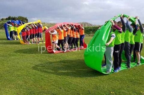 İpekstar Birlikte Yürüme Takım Yarış Bez Seti 2’li – Anaokulu Aktivite ve Grup Oyunu