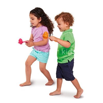 İpekstar Yumurta Taşıma Kaşık Oyunu 4’lü Set – Anaokulu ve Kreşler İçin Eğlenceli