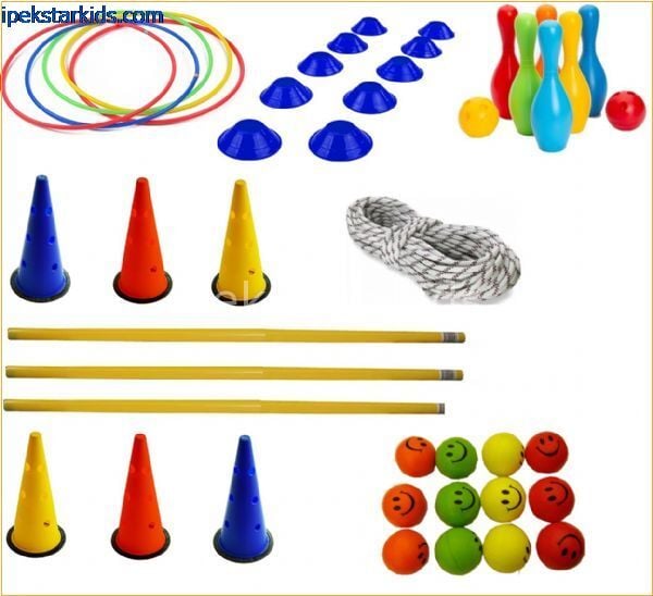 AKTİVİTE PARKUR OLUŞTURMA MALZEMELERİ SETİ