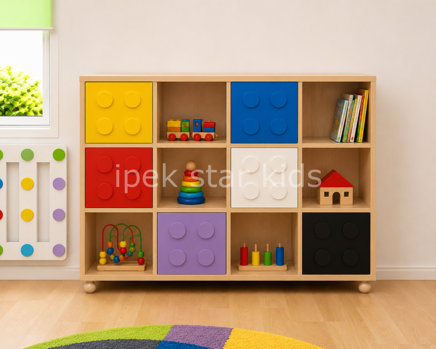 Lego Dolabı Kapaklı
