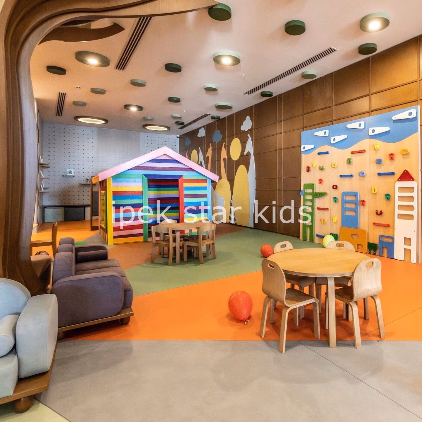 Kuşadası Beks Premium Hotel Çocuk Oyun Alanı Projesi ve Aktivite Merkezi Tasarımı