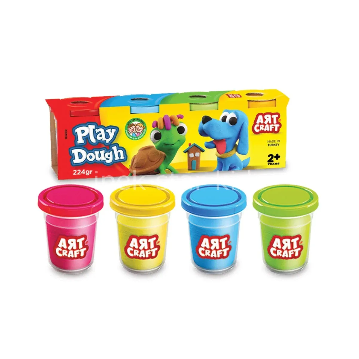 OTEL ANİMASYON OYUN HAMURU BİREYSEL KÜÇÜK BOY  4 LÜ