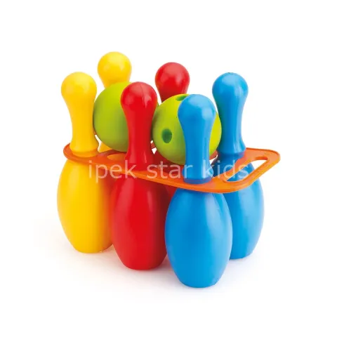 OTEL ANİMASYON RENKLİ BOWLİNG SET LABUT  32 CM