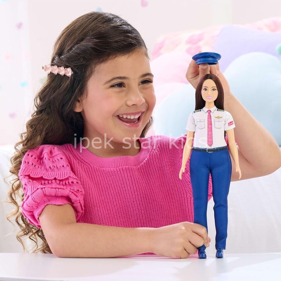 Barbie Pilot Oyun Seti