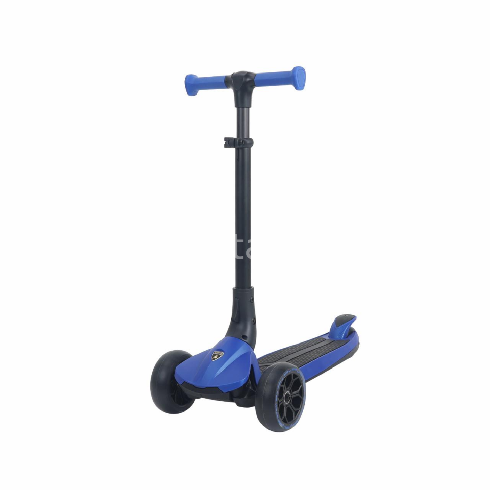 LAMBORGHİNİ LİSANSLI IŞIKLI SCOOTER MAVİ