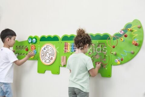 Çocuk Duvar Oyunu Büyük Timsah  180*60 cm