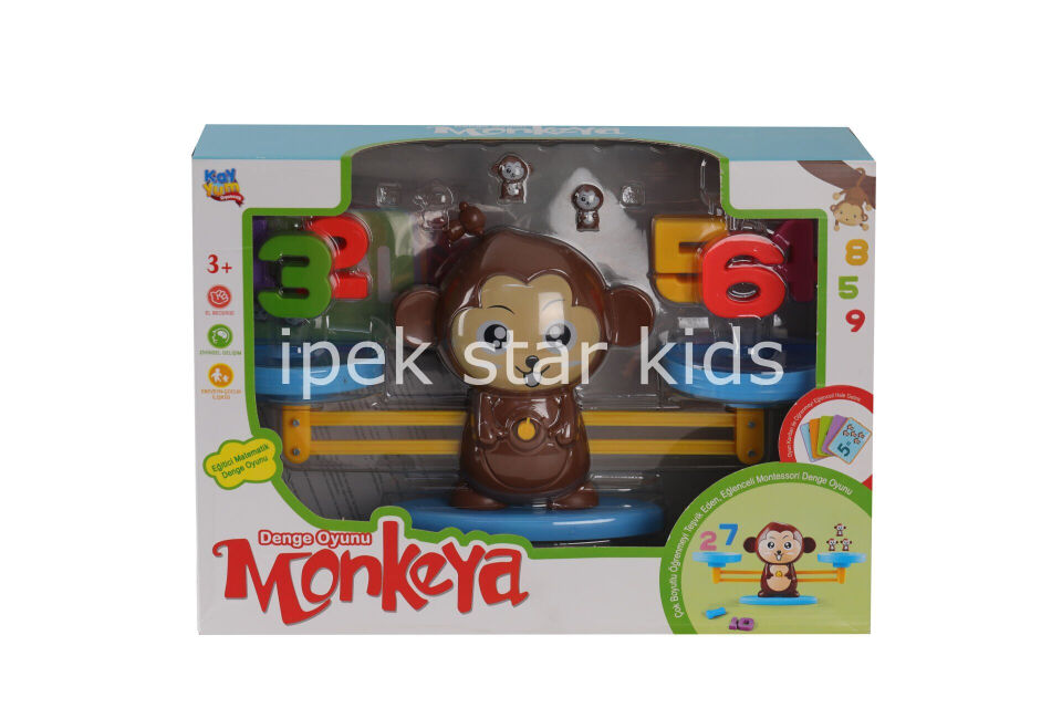 Denge Maymunu Matematik Terazisi Sayma Oyunu