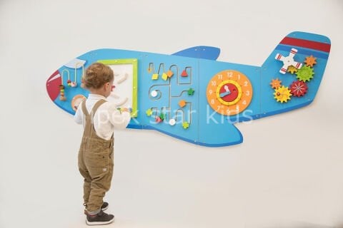 Çocuk Duvar Oyunu Uçak  180*60 cm