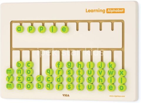 Çocuk Duvar Harf Oyun Seti  ,Duvar Yazma Panosu