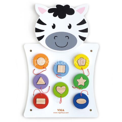 Çocuk Duvar Oyunu  Zebra  Figürlü Duvar Oyunu