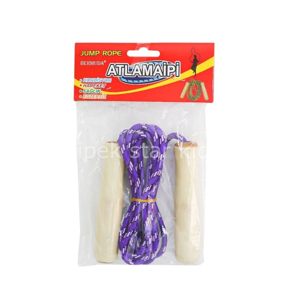 Ahşap Saplı Atlama İpi