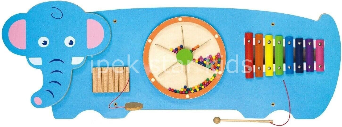 Çocuk Duvar Oyunu FİL Duvar Aktivite Seti  90 cm