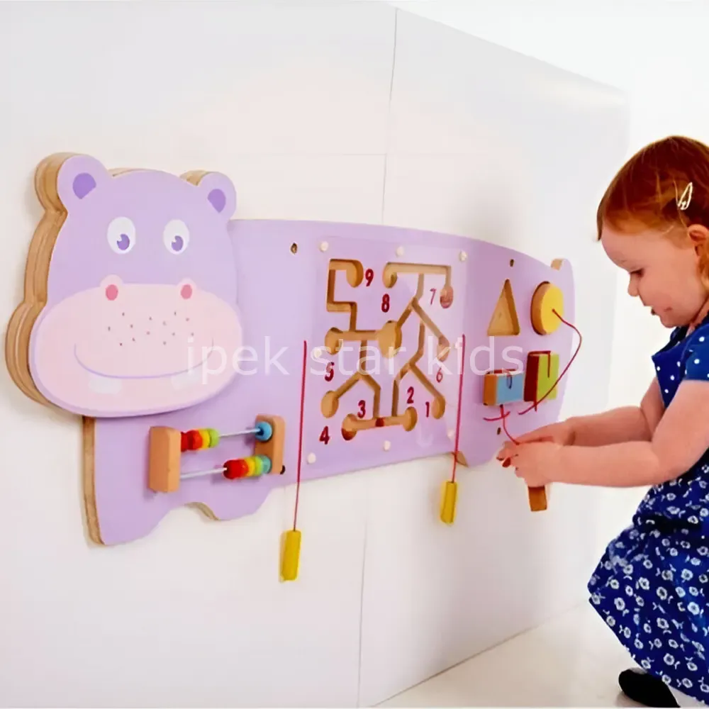 Çocuk Duvar Oyunu Hipo Duvar Aktivite Seti  90 cm